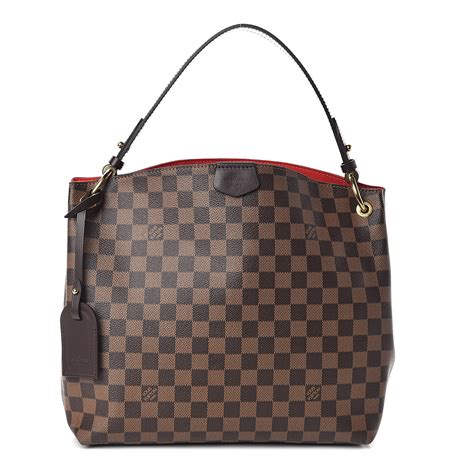 lv graceful pm damier ebene|louis vuitton damier ebene original.